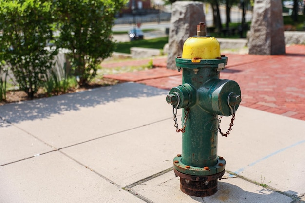 fire hydrant represents protection and the vital role of firefighters in safeguarding our communitie