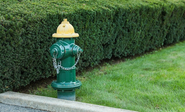 Fire hydrant stands ready a symbol of safety preparedness and vital connection to quenching emerg