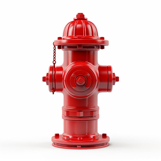 Fire Hydrant on a white background