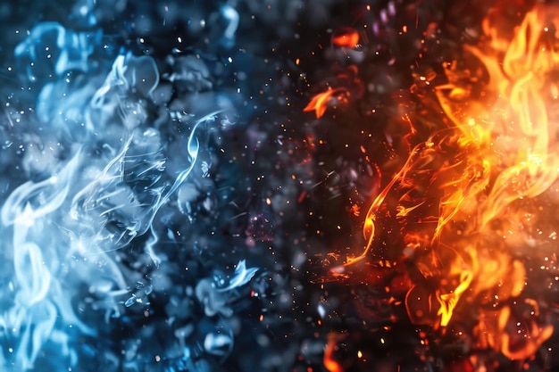 Fire ice design