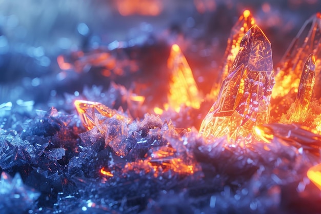 Fire ice design