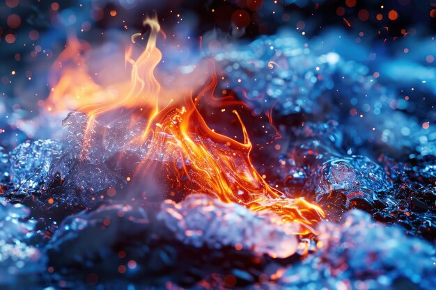 Fire ice design