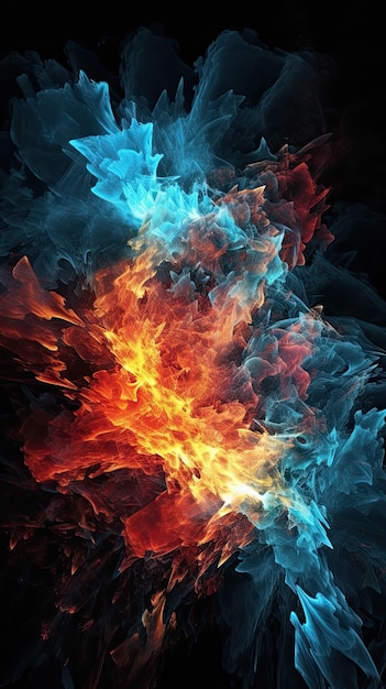 The fire and ice wallpapers