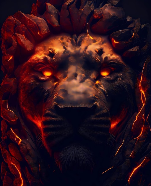 Fire Lion