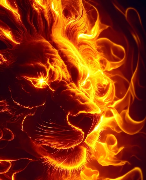 Fire Lion