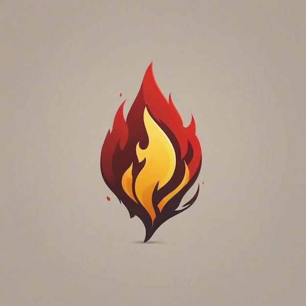 fire logo design fire vector