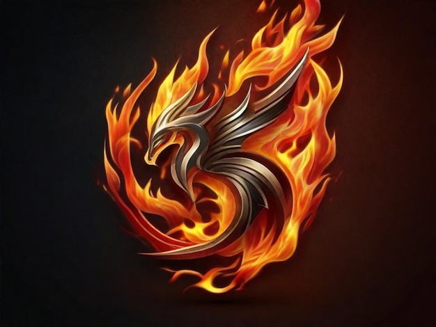 Photo fire logo