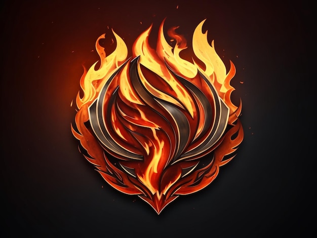 Photo fire logo