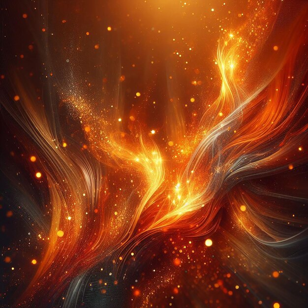 Fire Sparkle background