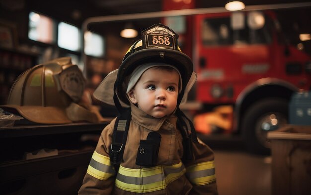 Fire Station Fantasy with Toddler