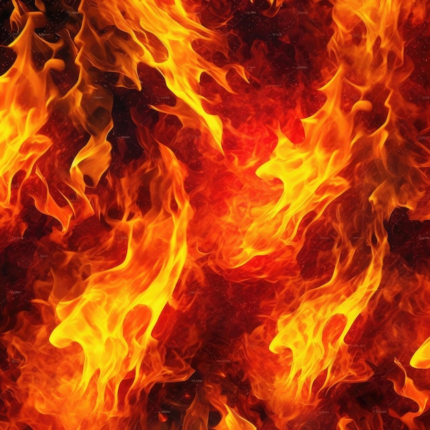 Photo fire texture