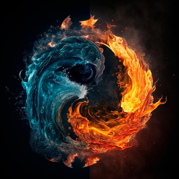 Fire and water