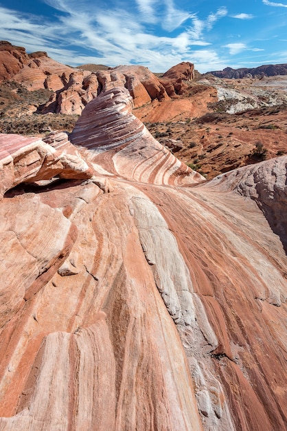 Fire Wave, beroemde bestemming van Valley of Fire State Park