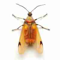 Photo a firefly in white background job id e728e7851572476d9d0d9a7f251b8908