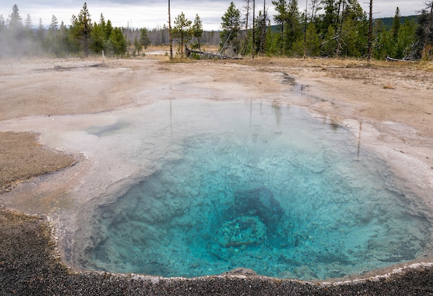 Photo firehole spring