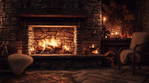 fireplace