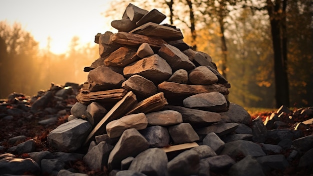 Firewood stack Trending HD wallpaper 8K4K2K