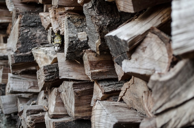 Photo firewood,