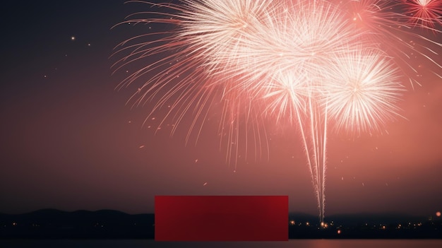 firework background template