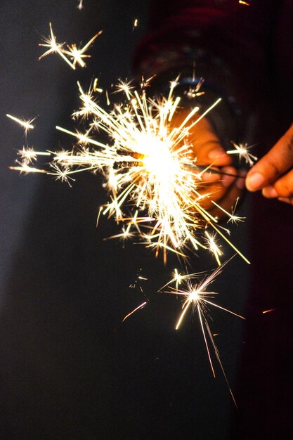 写真 夜の花火ショー