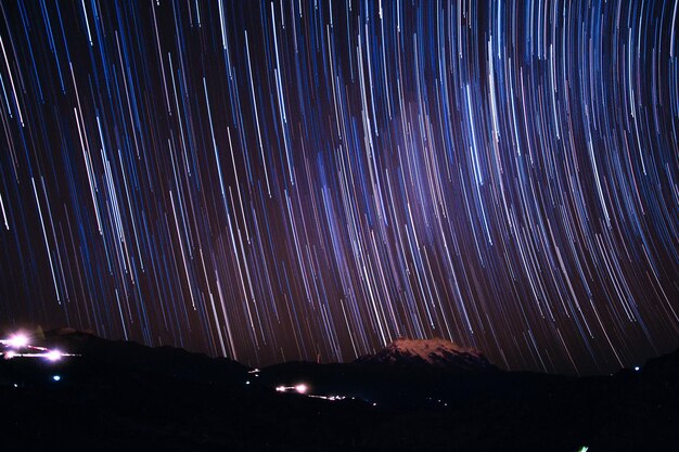 写真 夜空の花火ショー