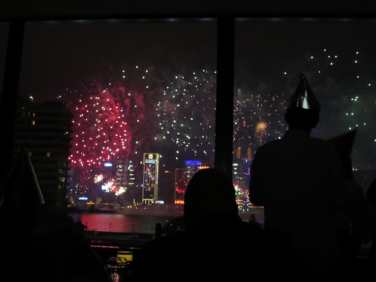 Photo 夜の花火ショー