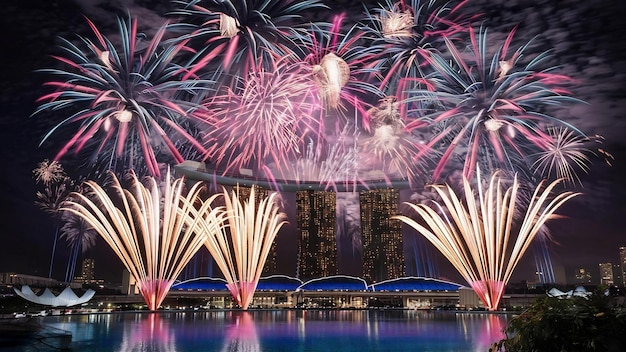 Firework display in singapore