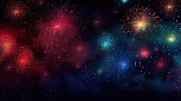 fireworks background