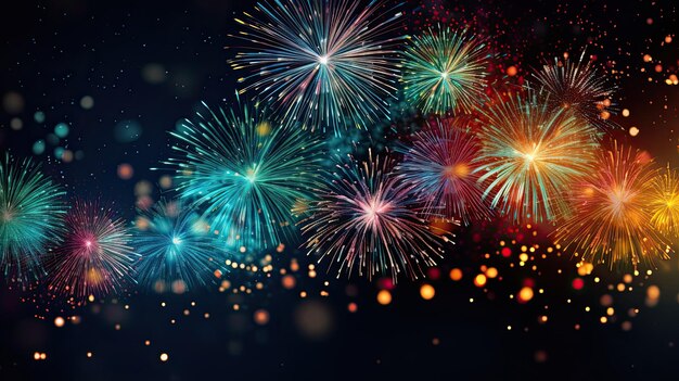 fireworks background