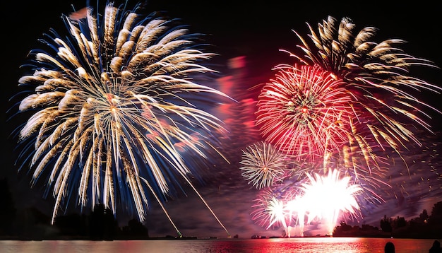 Fireworks on day of Canada