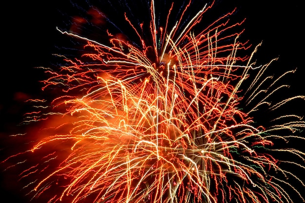 fireworks in the fallas of valencia