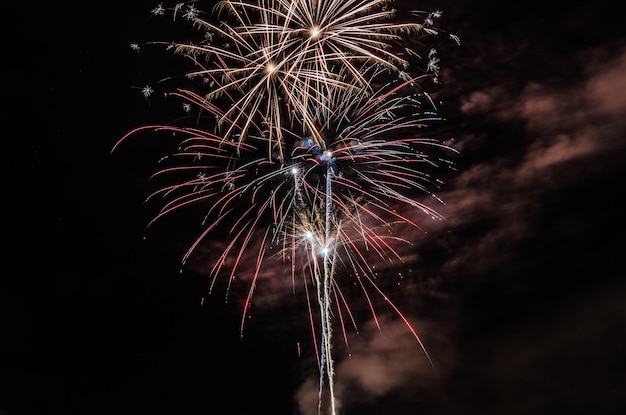 Fireworks at a party