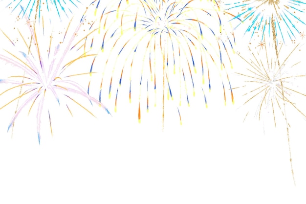 花火 png 慶祝和派對的設計元素