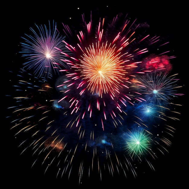 fireworks for usa independence day