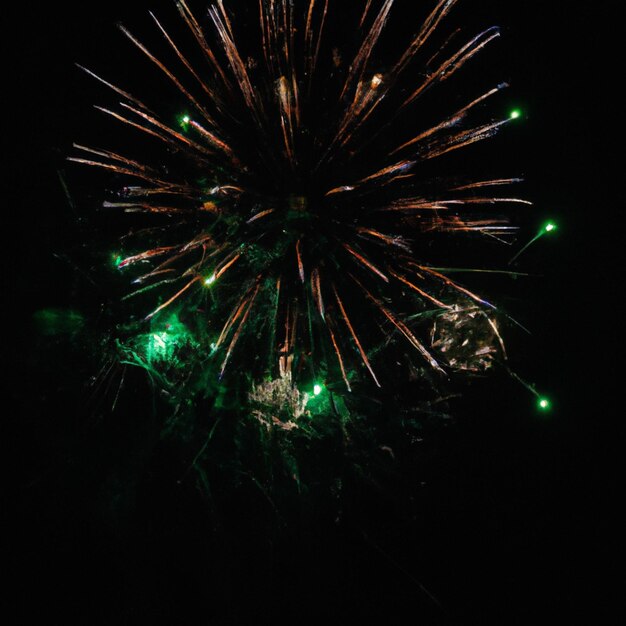 Photo fireworks