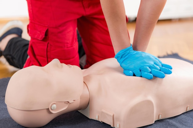 応急処置トレーニング CPR