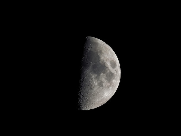 First quarter moon