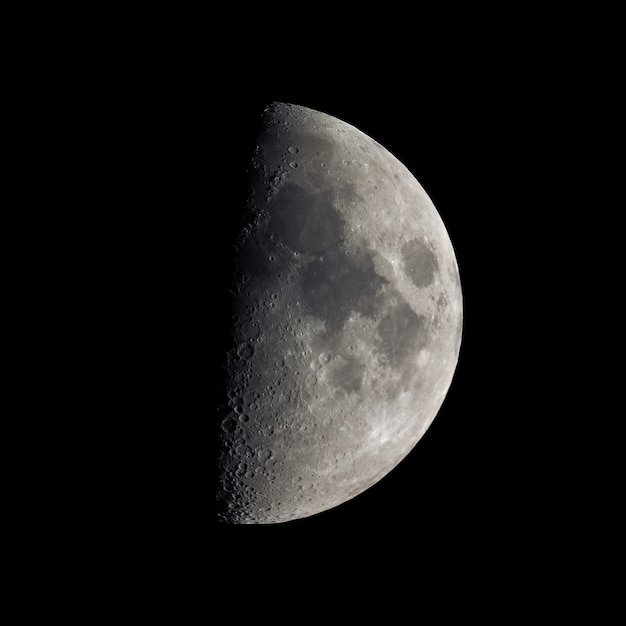 First quarter moon