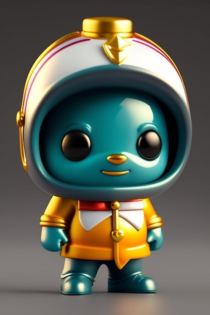 The first spaceman toy from the series