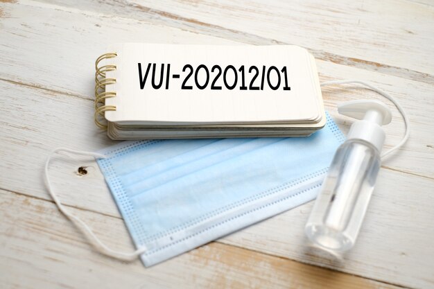 Foto la prima variante oggetto di indagine nel dicembre 2020 o vui-202012 01 è una variante di sars-cov-2, il virus che causa il covid-19.
