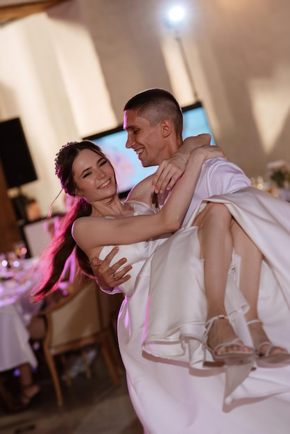 the first wedding dance of the bride and groom