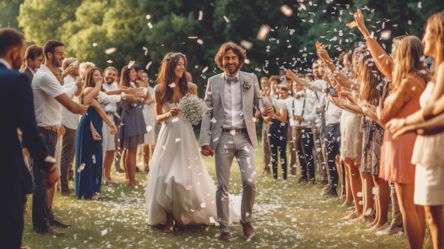 First wedding dance of newlywed