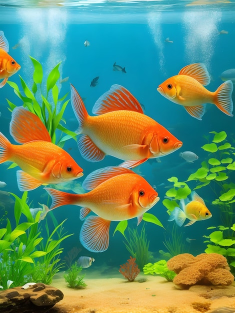 Fish in Aquarium