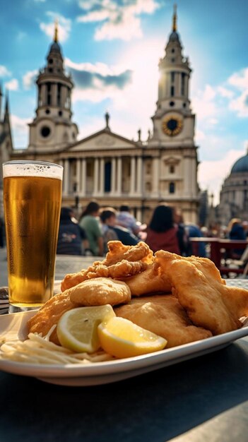 fish and chips against st