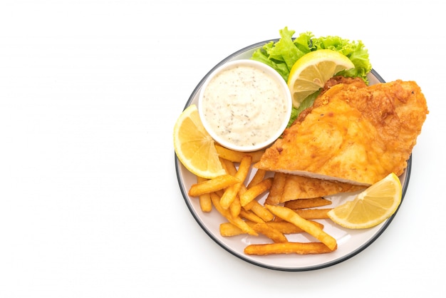 Photo fish and chips