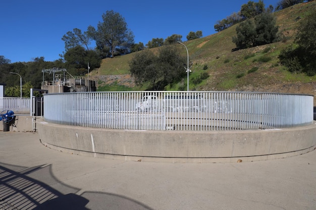 Fish hatchery near Oroville Dam California