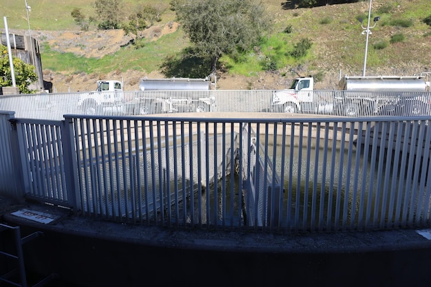 Fish hatchery near Oroville Dam California