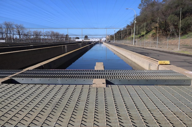 Fish hatchery near Oroville Dam California