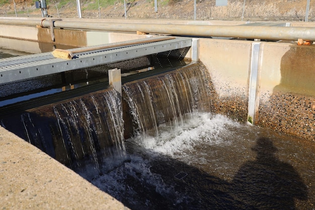 Fish hatchery near Oroville Dam California