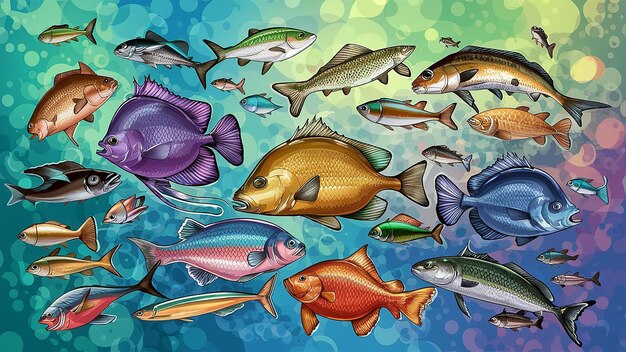 Photo fish illustration